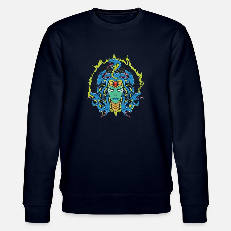 Medusas Kopf - Stanley/Stella Unisex Bio-Sweatshirt CHANGER  - Navy