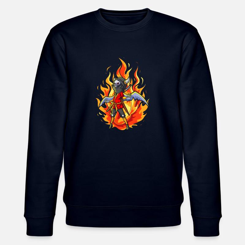 Le chevalier effrayant Grim - Sweat bio CHANGER Stanley/Stella Unisexe - marine