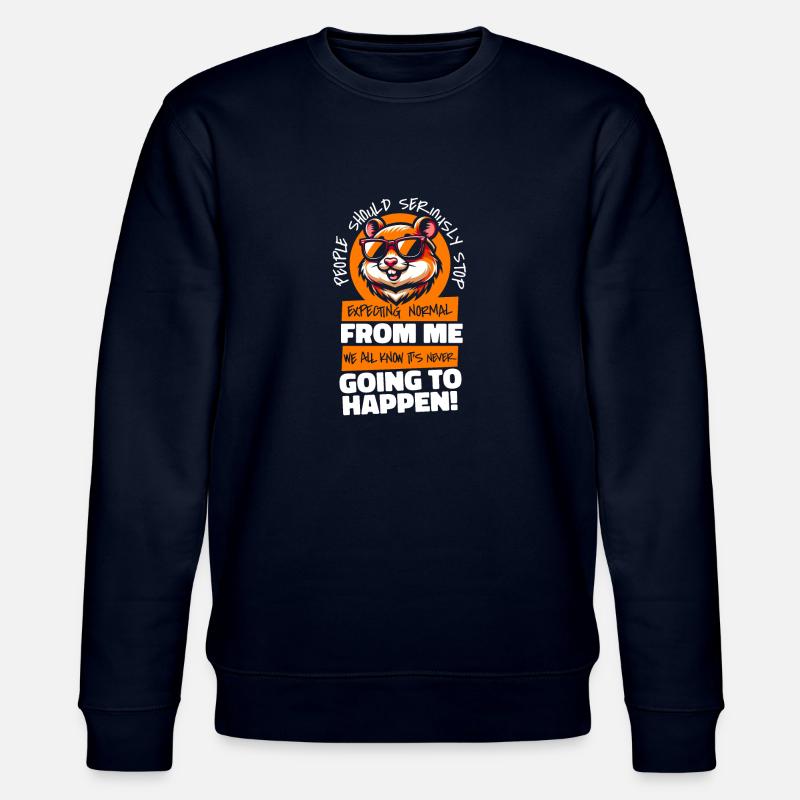 Hamster Hamster doré - Sweat bio CHANGER Stanley/Stella Unisexe - marine