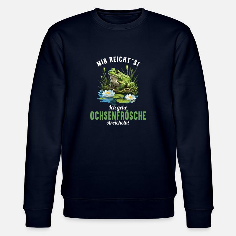 Ochsenfrösche Ochsenfrosch - Stanley/Stella Unisex Bio-Sweatshirt CHANGER  - Navy
