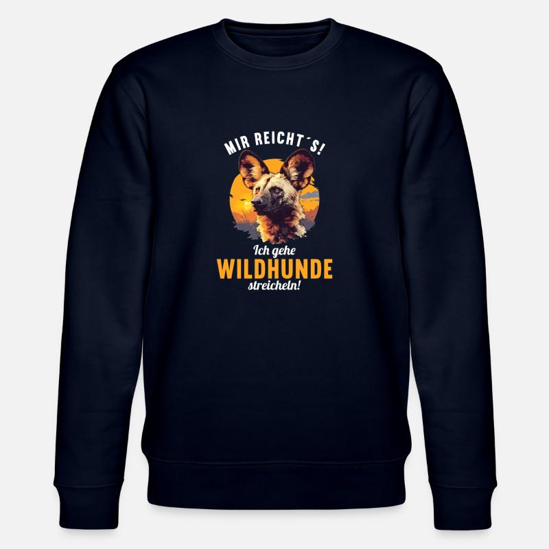 Wildhunde Wildhund - Stanley/Stella Unisex Bio-Sweatshirt CHANGER - Navy