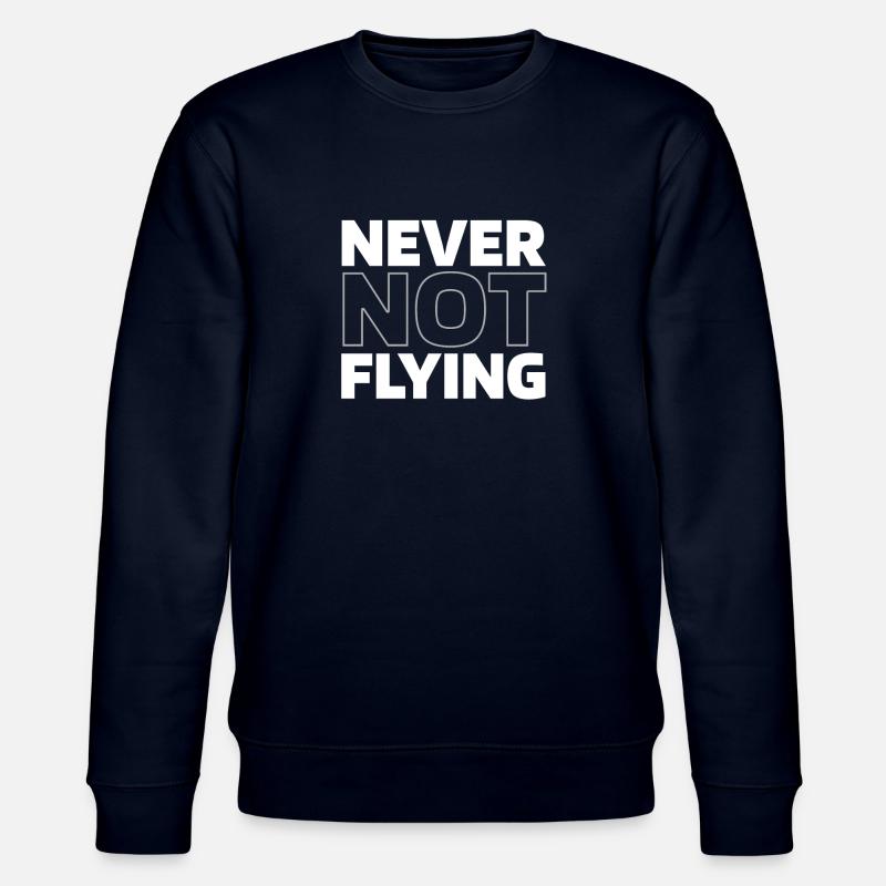 Drohne Quadrocopter - Stanley/Stella Unisex Bio-Sweatshirt CHANGER  - Navy