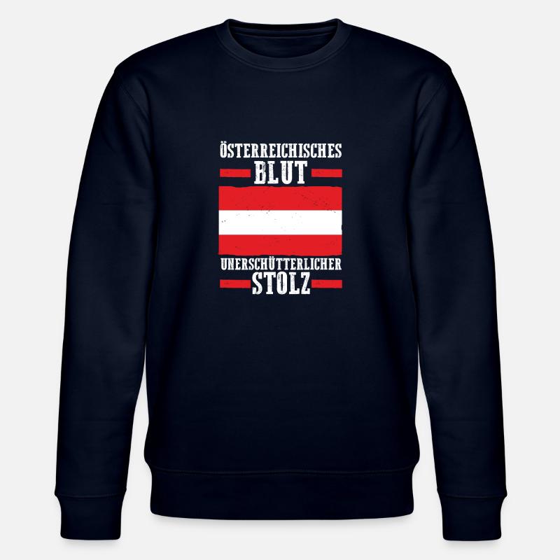 Austrians Austria - Stanley/Stella CHANGER Unisex Organic Sweatshirt - navy