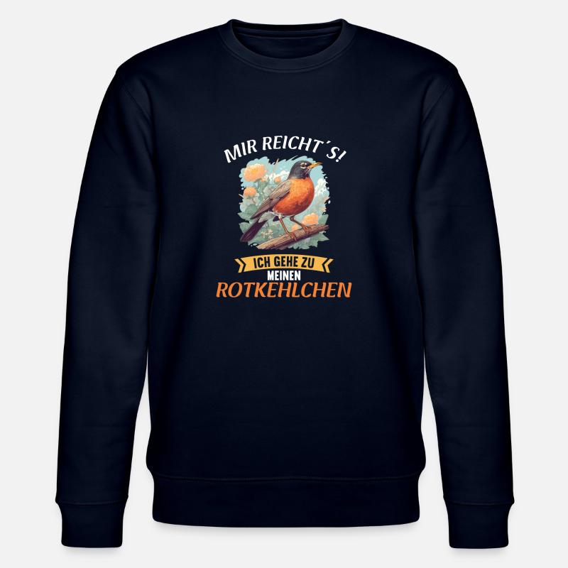 Robin Rotkehlchen - Sweat bio CHANGER Stanley/Stella Unisexe - marine