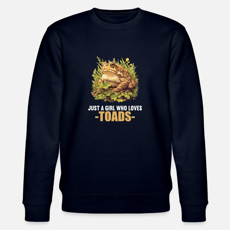 Toad Toads Toad - Stanley/Stella CHANGER Unisex Organic Sweatshirt - navy