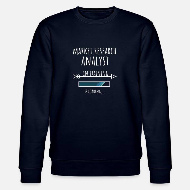 Analyste d’études de marché en formation Profession - Sweat bio CHANGER Stanley/Stella Unisexe - marine