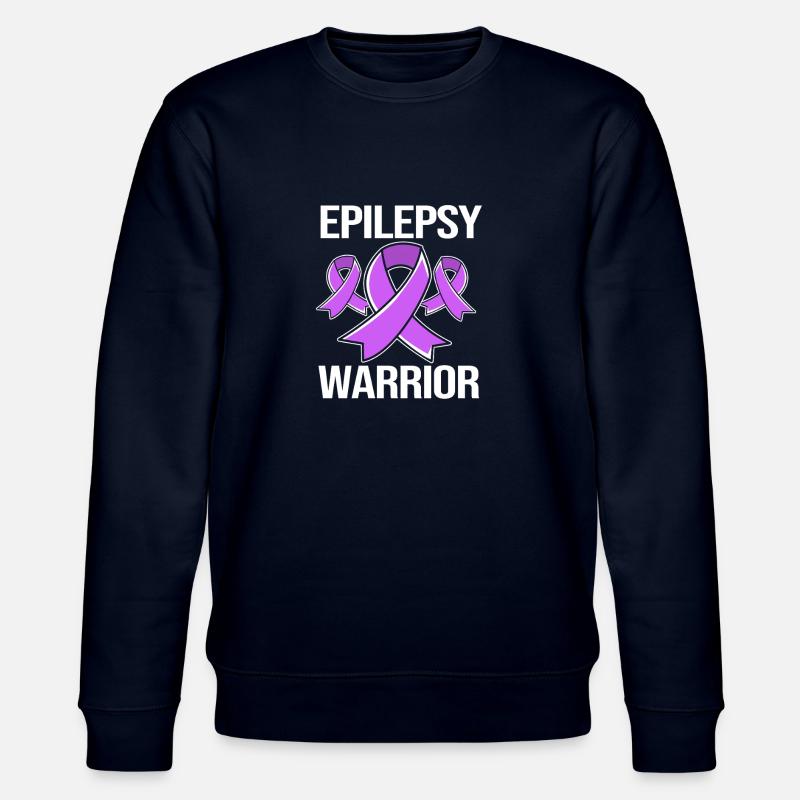 Epilepsie Krieger - Stanley/Stella Unisex Bio-Sweatshirt CHANGER  - Navy