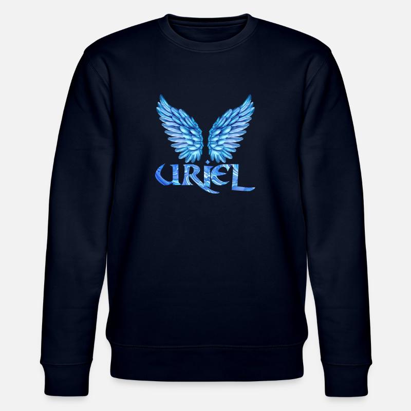 erzengel uriel e 80 - Stanley/Stella Unisex Bio-Sweatshirt CHANGER  - Navy