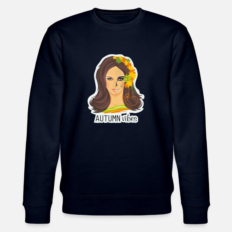 Herbststimmung - Stanley/Stella Unisex Bio-Sweatshirt CHANGER  - Navy