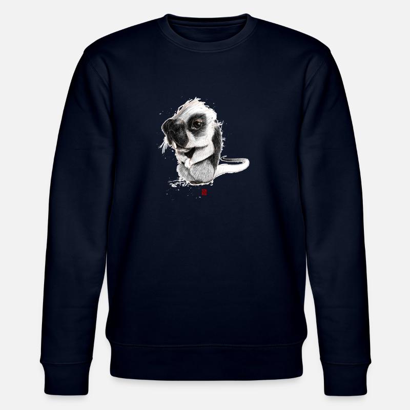 Nagetier Sketchy - Stanley/Stella Unisex Bio-Sweatshirt CHANGER  - Navy