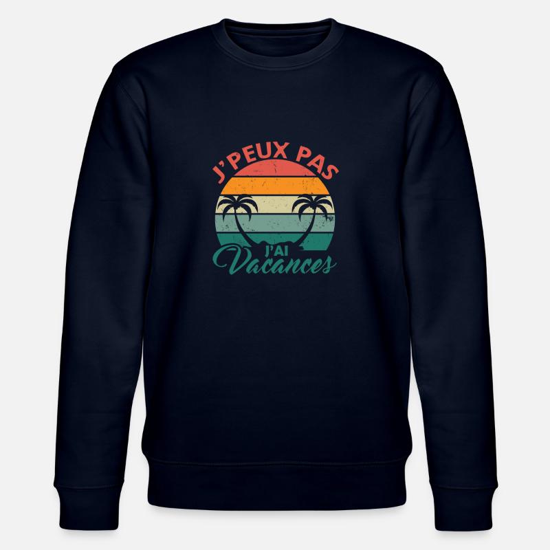 Vacances d été - Sweat bio CHANGER Stanley/Stella Unisexe - marine