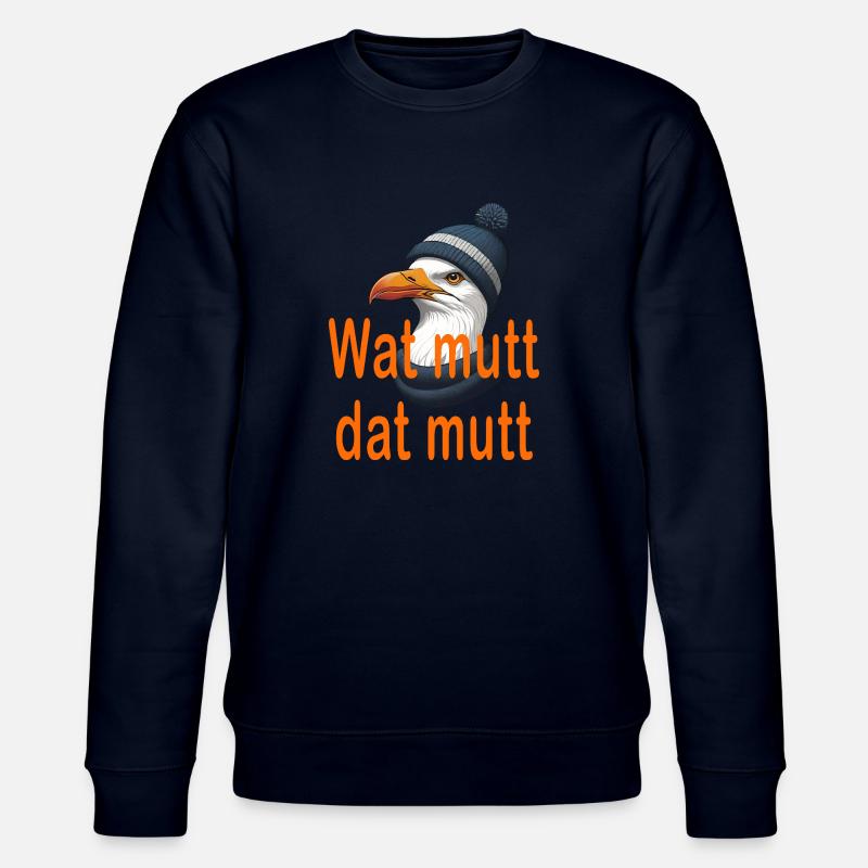 Wat mutt dat mutt - Stanley/Stella Unisex Bio-Sweatshirt CHANGER  - Navy