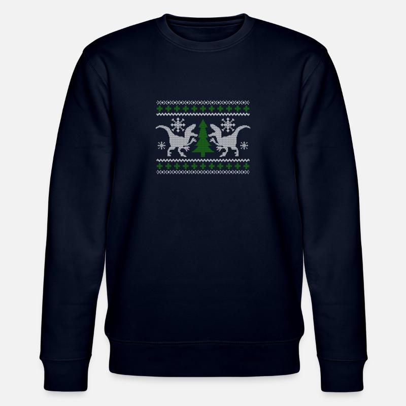 Ugly Dinosaur - Stanley/Stella Unisex Bio-Sweatshirt CHANGER  - Navy