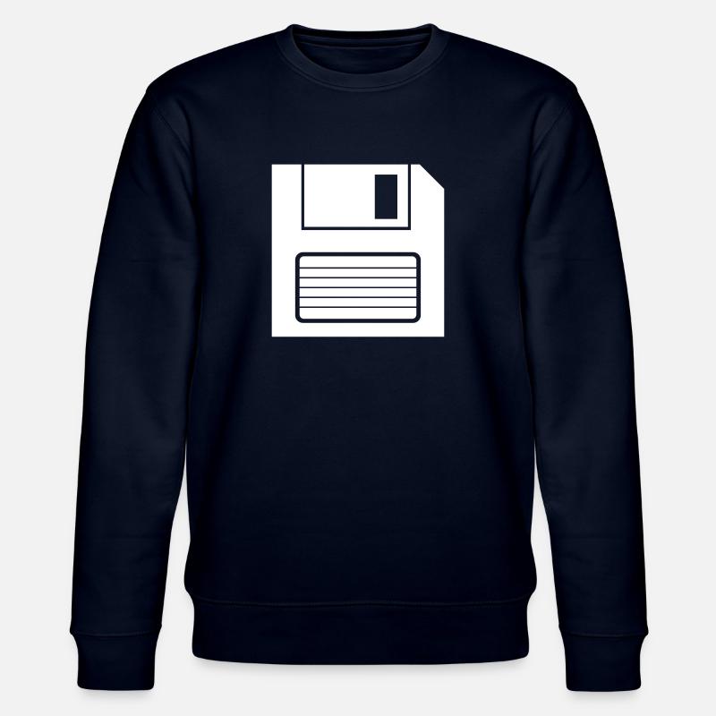 Symbole de stockage de disquette - Sweat bio CHANGER Stanley/Stella Unisexe - marine