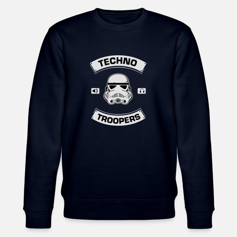 techno troopers - Stanley/Stella Unisex Bio-Sweatshirt CHANGER  - Navy