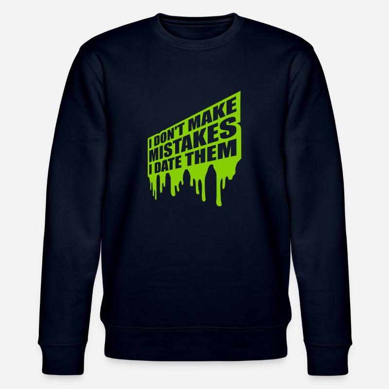 Date Erreurs Citation Logo - Sweat bio CHANGER Stanley/Stella Unisexe - marine