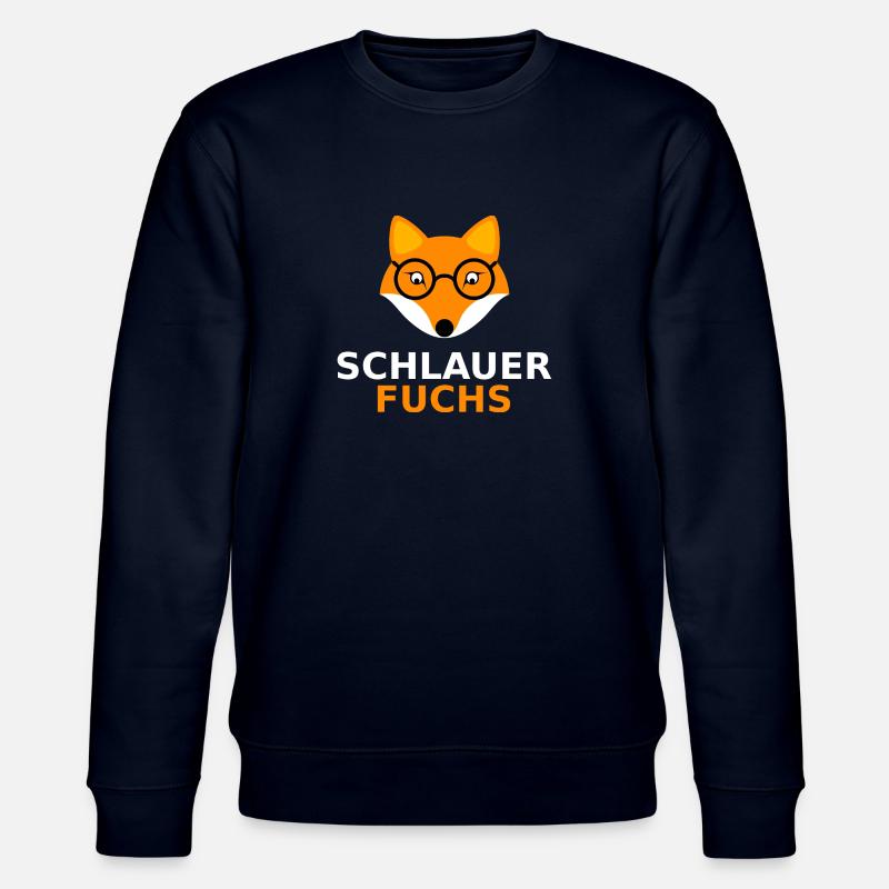 Schlauer Fuchs - Stanley/Stella Unisex Bio-Sweatshirt CHANGER  - Navy