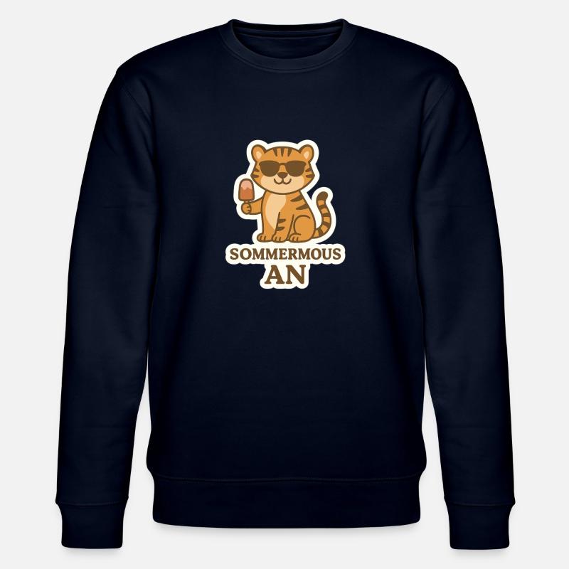 Ferien - Stanley/Stella Unisex Bio-Sweatshirt CHANGER  - Navy