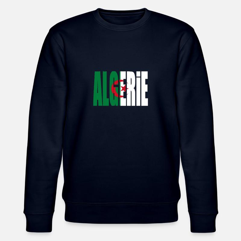 algeria - Stanley/Stella Unisex Bio-Sweatshirt CHANGER  - Navy