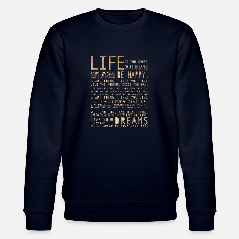 LIFE - Stanley/Stella Unisex Bio-Sweatshirt CHANGER  - Navy