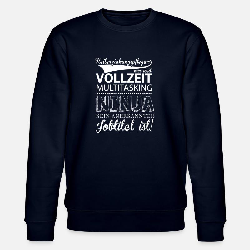 Heilerziehungspfleger - Stanley/Stella Unisex Bio-Sweatshirt CHANGER  - Navy