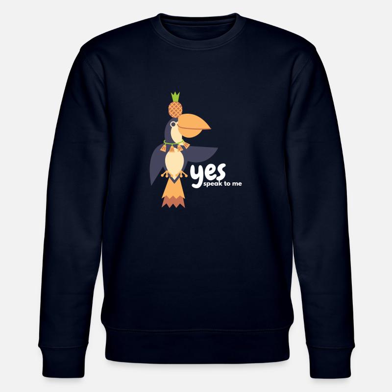 Tuncan Ananas swing - Stanley/Stella Unisex Bio-Sweatshirt CHANGER  - Navy