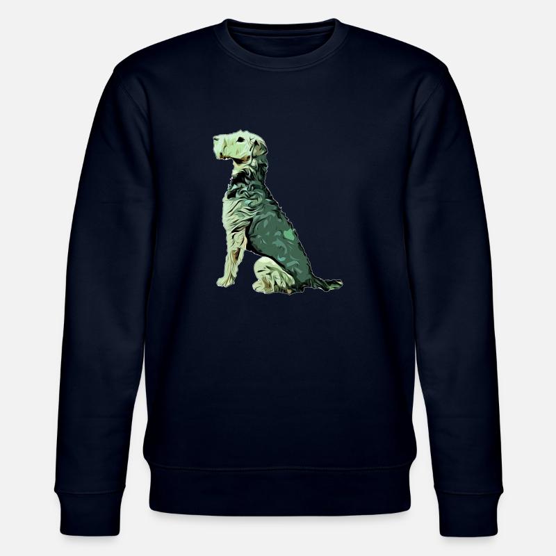 Airedale Terrier - Sweat bio CHANGER Stanley/Stella Unisexe - marine