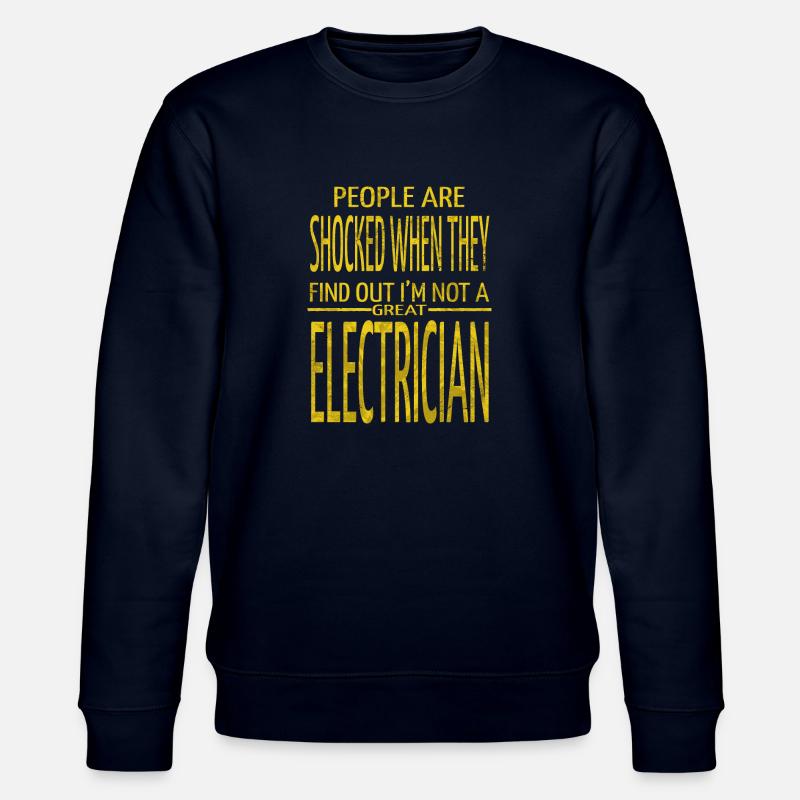 Cool Light Bulb Vêtements d’électricien - Sweat bio CHANGER Stanley/Stella Unisexe - marine