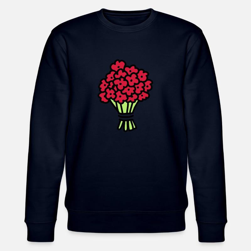 Blumenstrauß 3 - Stanley/Stella Unisex Bio-Sweatshirt CHANGER  - Navy