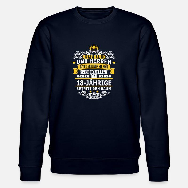 18-JÄHRIGE - Stanley/Stella Unisex Bio-Sweatshirt CHANGER  - Navy