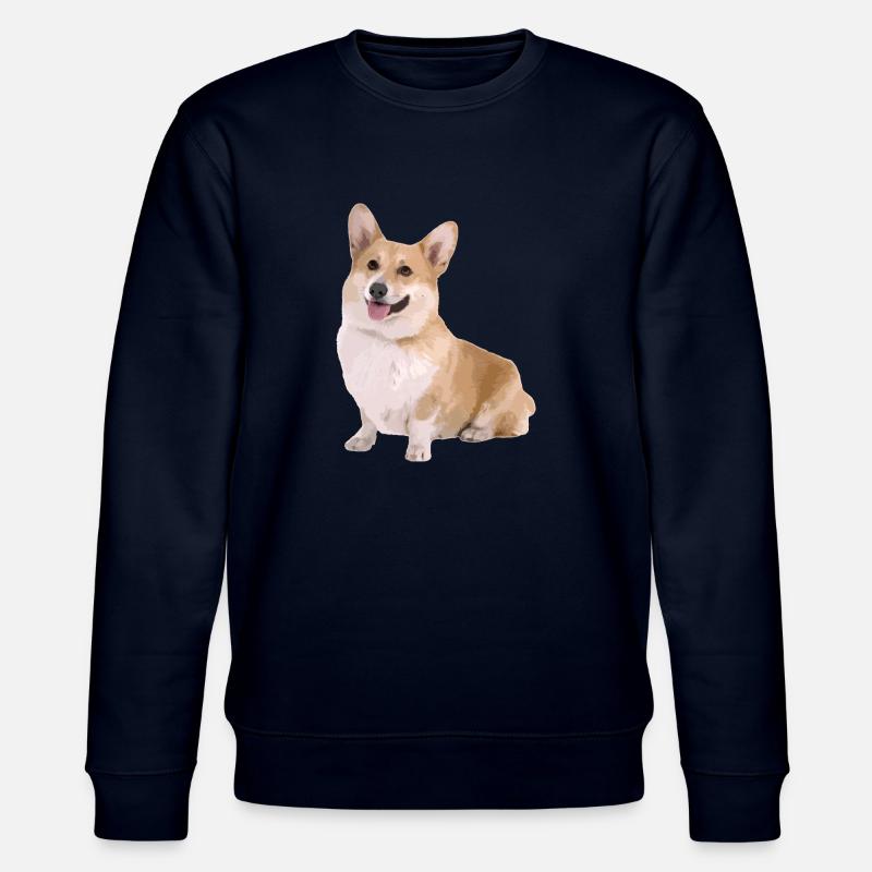 Corgi - Stanley/Stella Unisex Bio-Sweatshirt CHANGER  - Navy