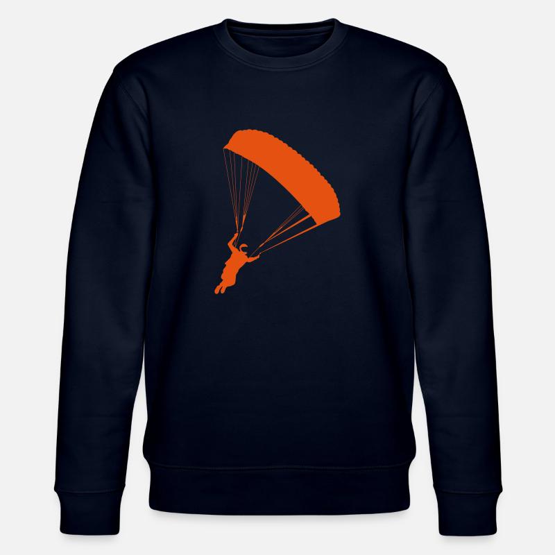 Kappe_Helm_orange - Stanley/Stella Unisex Bio-Sweatshirt CHANGER  - Navy