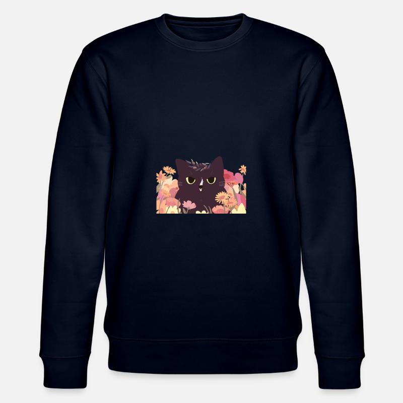 Katze - Stanley/Stella Unisex Bio-Sweatshirt CHANGER  - Navy
