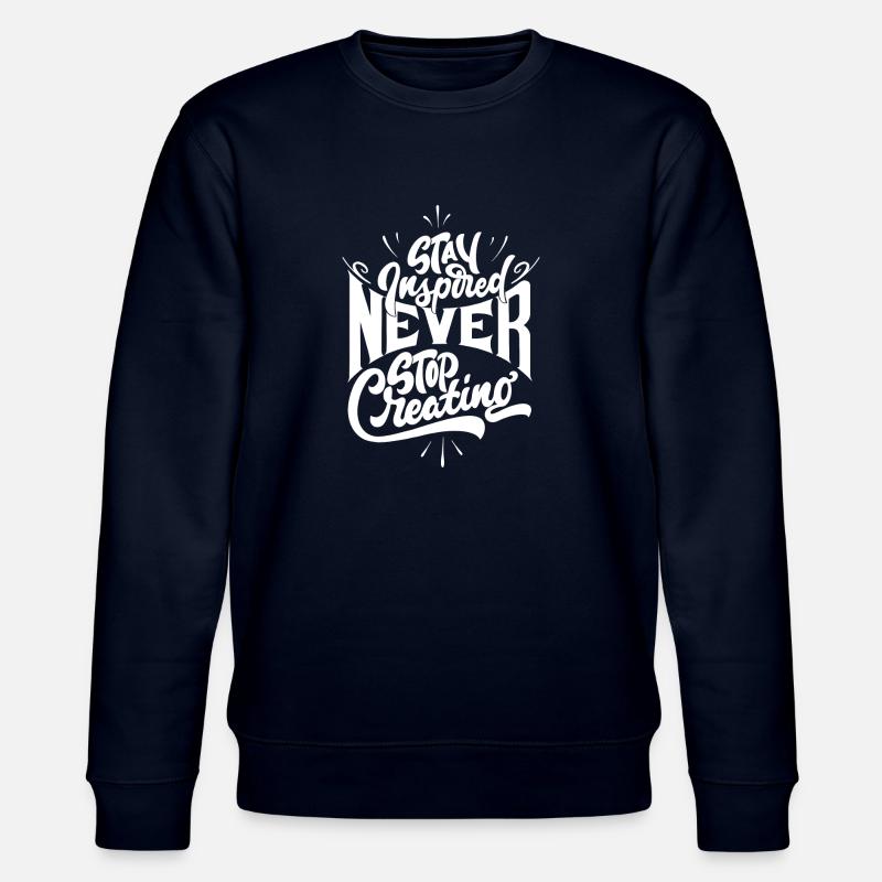 Stay inspired - Stanley/Stella Unisex Bio-Sweatshirt CHANGER  - Navy