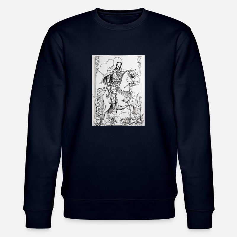 Mort à cheval - Sweat bio CHANGER Stanley/Stella Unisexe - marine
