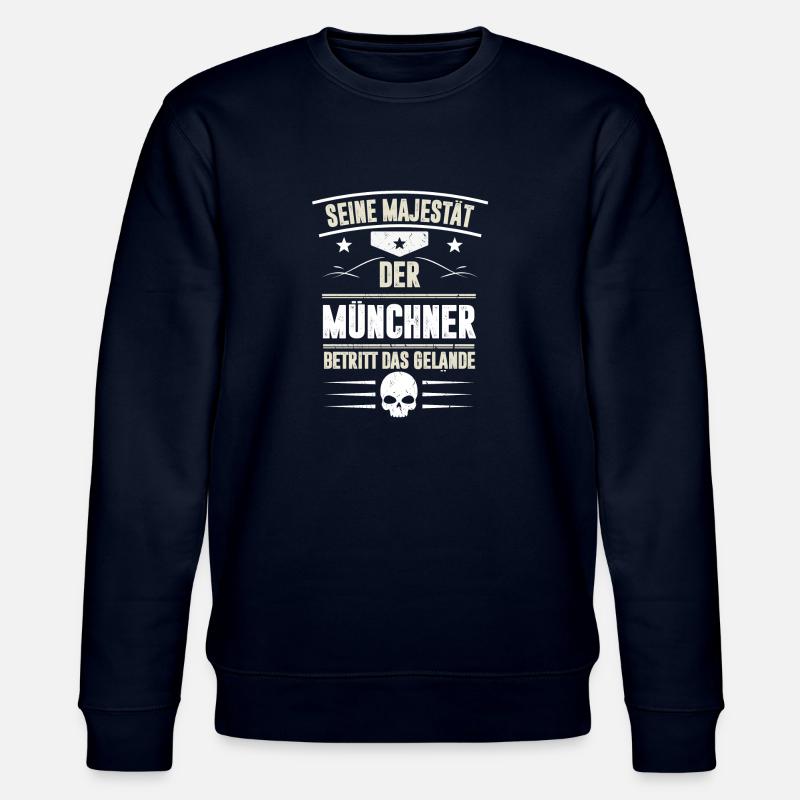 MÜNCHEN - Stanley/Stella Unisex Bio-Sweatshirt CHANGER  - Navy