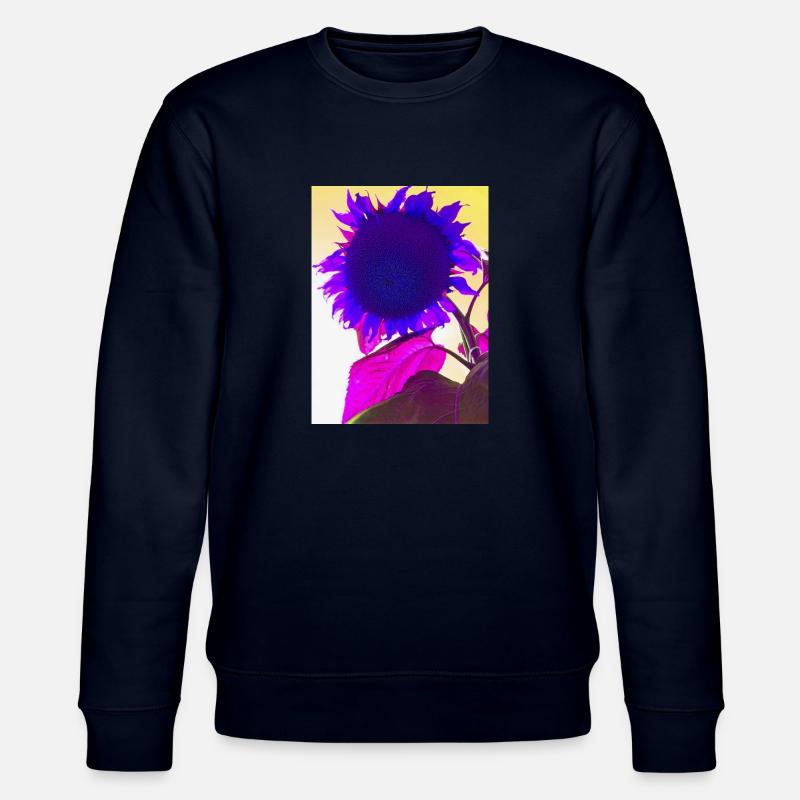 fleur d’été pop Art - Sweat bio CHANGER Stanley/Stella Unisexe - marine