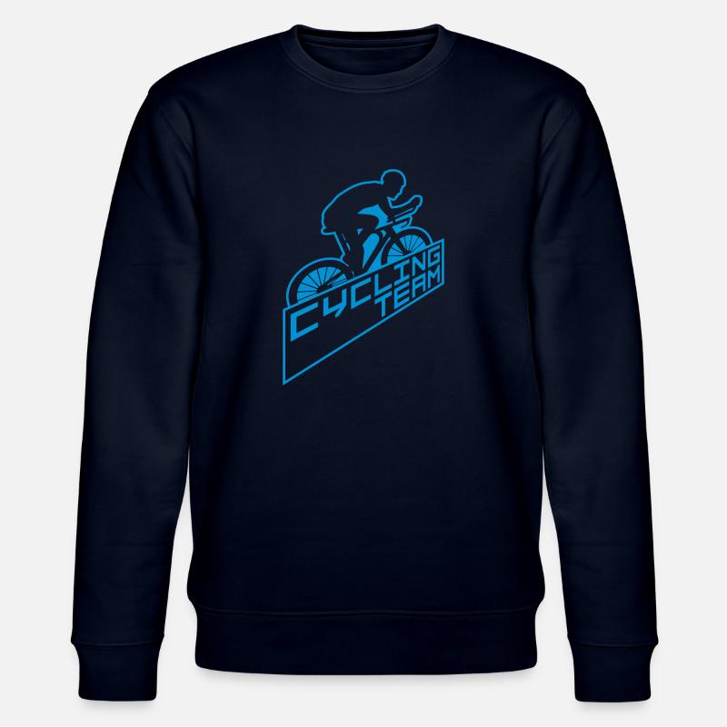 Schild Cycling TeamAusdauer - Stanley/Stella Unisex Bio-Sweatshirt CHANGER  - Navy