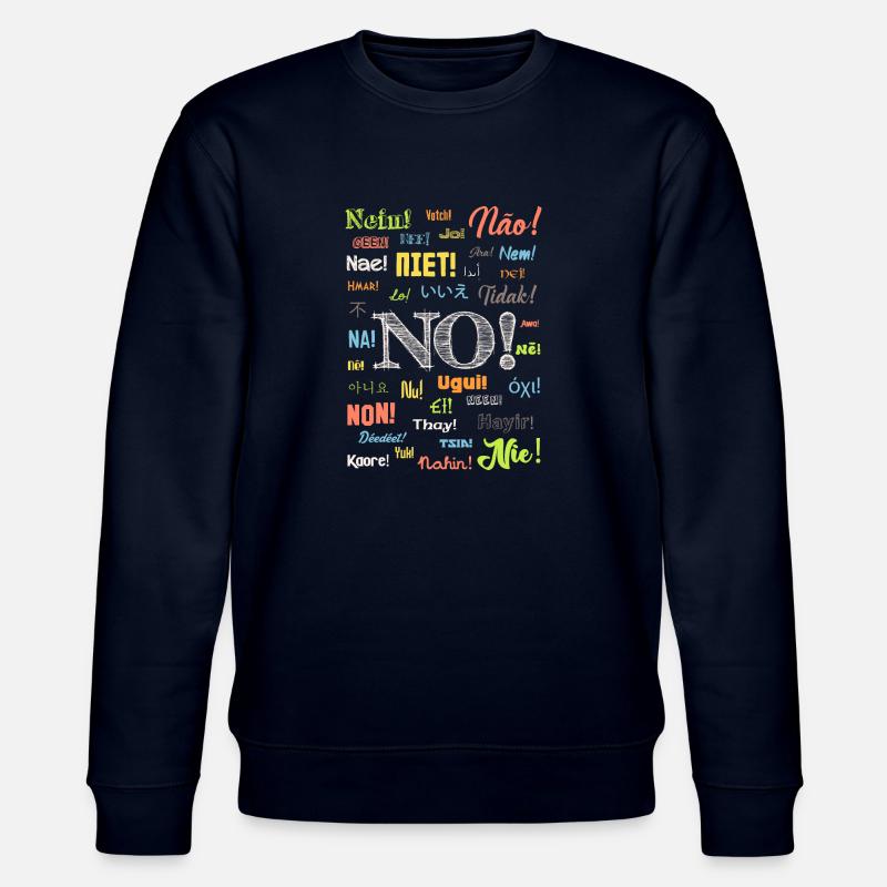 Nein - Stanley/Stella Unisex Bio-Sweatshirt CHANGER  - Navy
