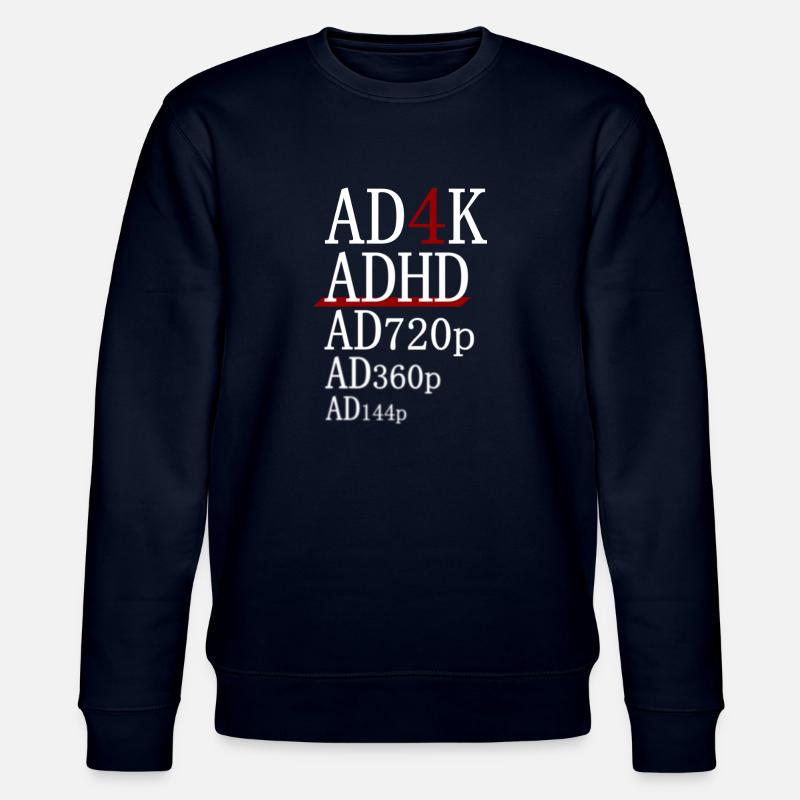 ADHD - AD4K - Stanley/Stella Unisex Bio-Sweatshirt CHANGER  - Navy