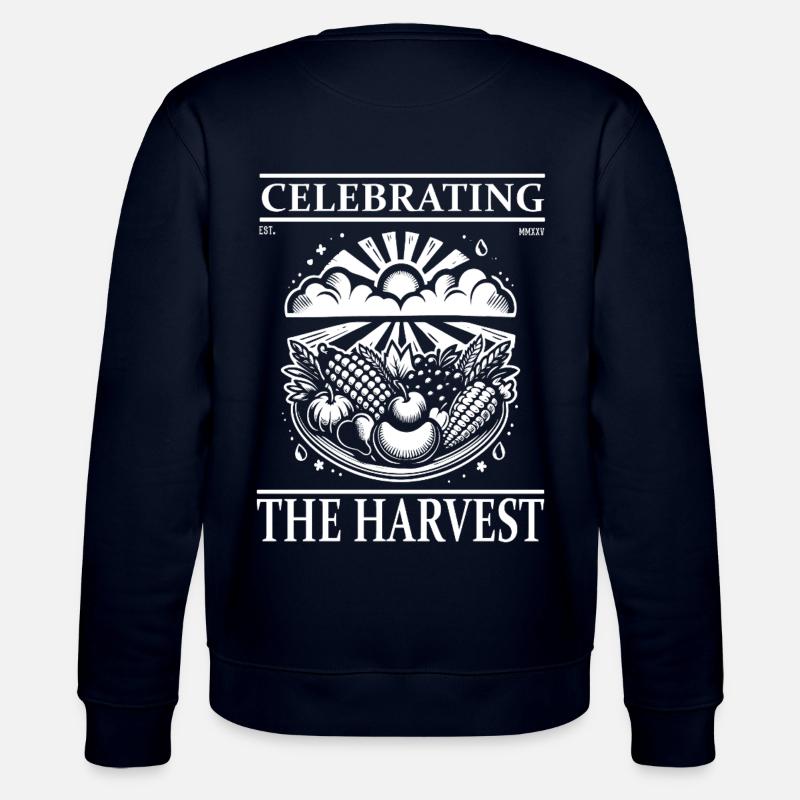 Erntedank Design – Celebrating the Harvest - Stanley/Stella Unisex Bio-Sweatshirt CHANGER  - Navy