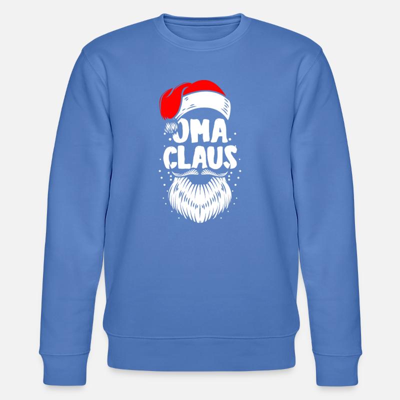 Noël Mère Mère Noël - Sweat bio CHANGER Stanley/Stella Unisexe - bleu