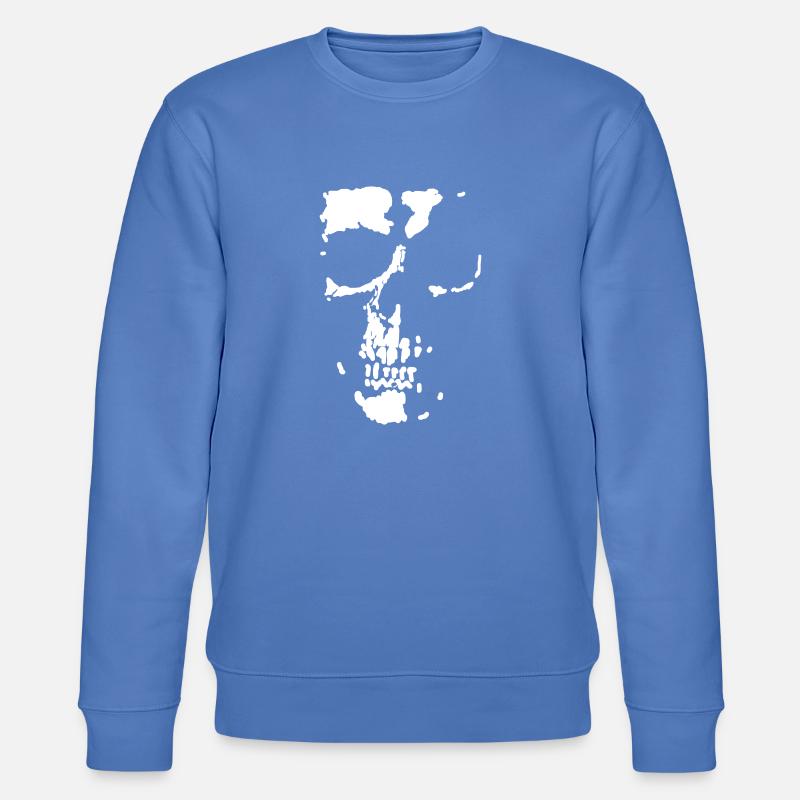 Shadow Skull - Stanley/Stella Unisex Bio-Sweatshirt CHANGER  - Blau