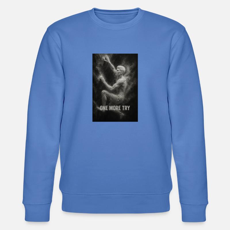 One more try. - Stanley/Stella CHANGER Unisex Organic Sweatshirt - bright blue