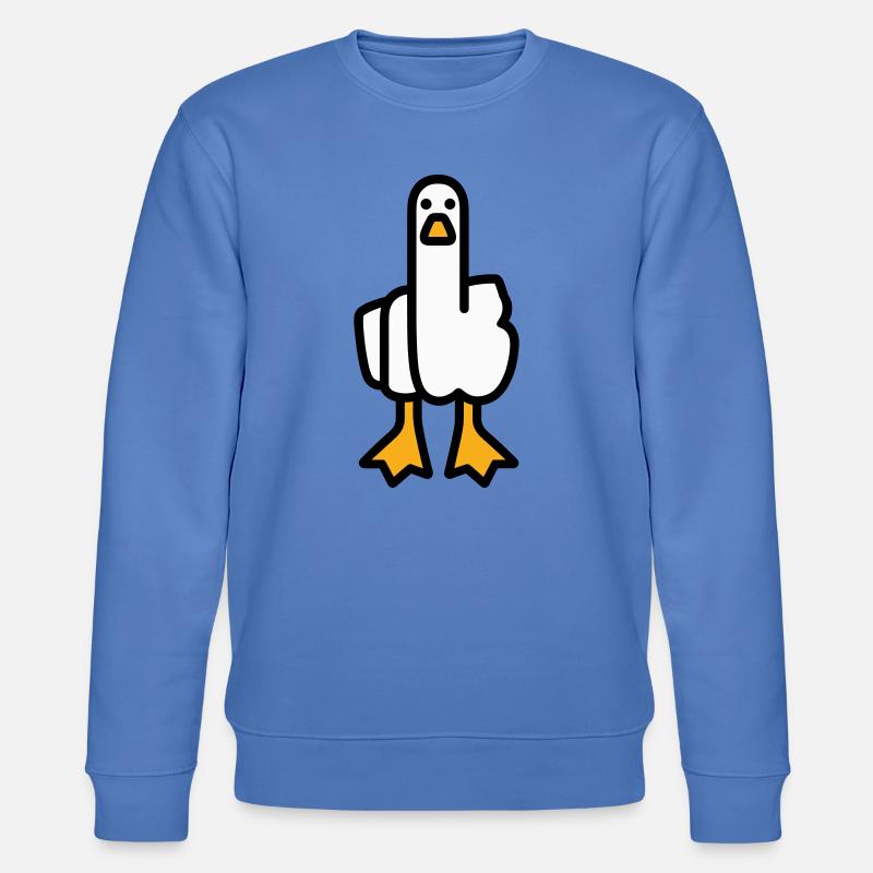 Statement Gans - Stanley/Stella Unisex Bio-Sweatshirt CHANGER  - Blau