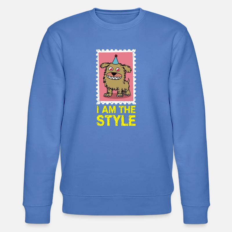 Dogstyle - Stanley/Stella Unisex Bio-Sweatshirt CHANGER  - Blau