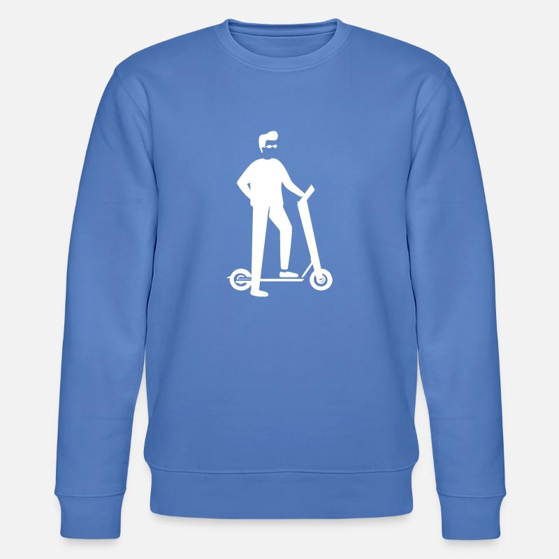E-Scooter E-Roller Scooter - Sweat bio CHANGER Stanley/Stella Unisexe - bleu