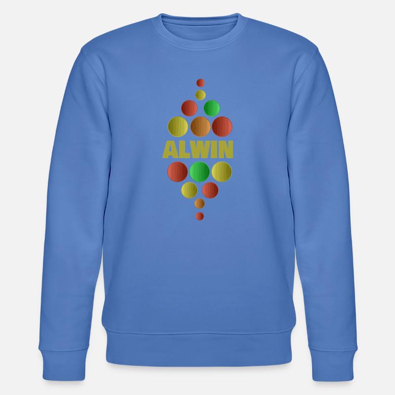 Alwin als Schule - Stanley/Stella Unisex Bio-Sweatshirt CHANGER  - Blau