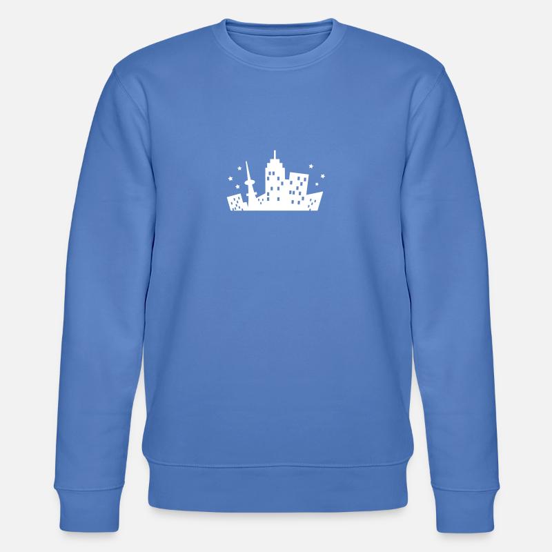 A City Skyline - Sweat bio CHANGER Stanley/Stella Unisexe - bleu