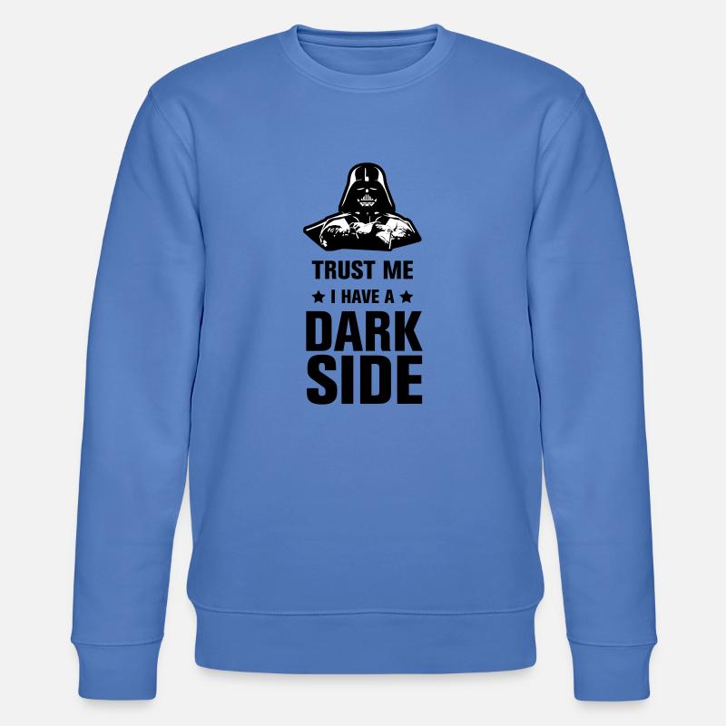 Dunkle Seite - Stanley/Stella Unisex Bio-Sweatshirt CHANGER  - Blau